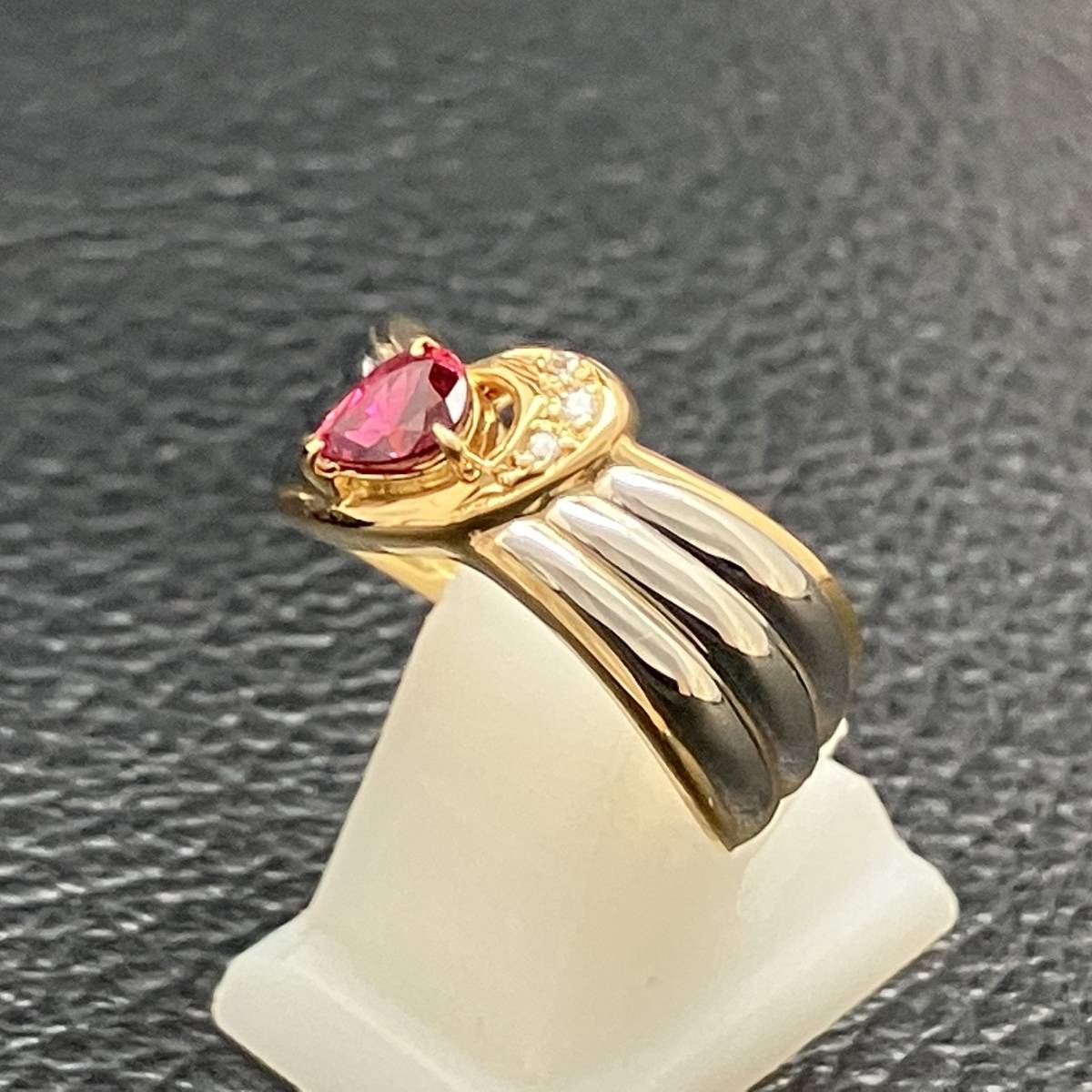 売れ筋ランキングも掲載中! Pt900 リング デザイン コンビ 0.02ct