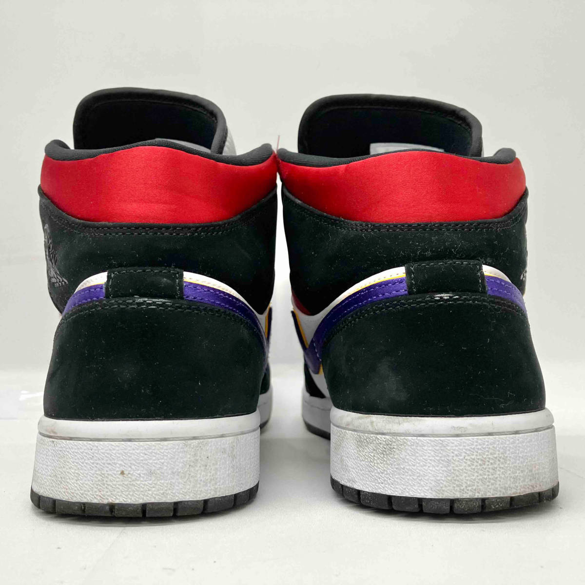 NIKE AIR JORDAN 1 MID LAKERS TOP 3 ナイキ エアジョーダン1 ミッド レイカーズ トップ3 852542-005 サイズ28.5cm_画像5