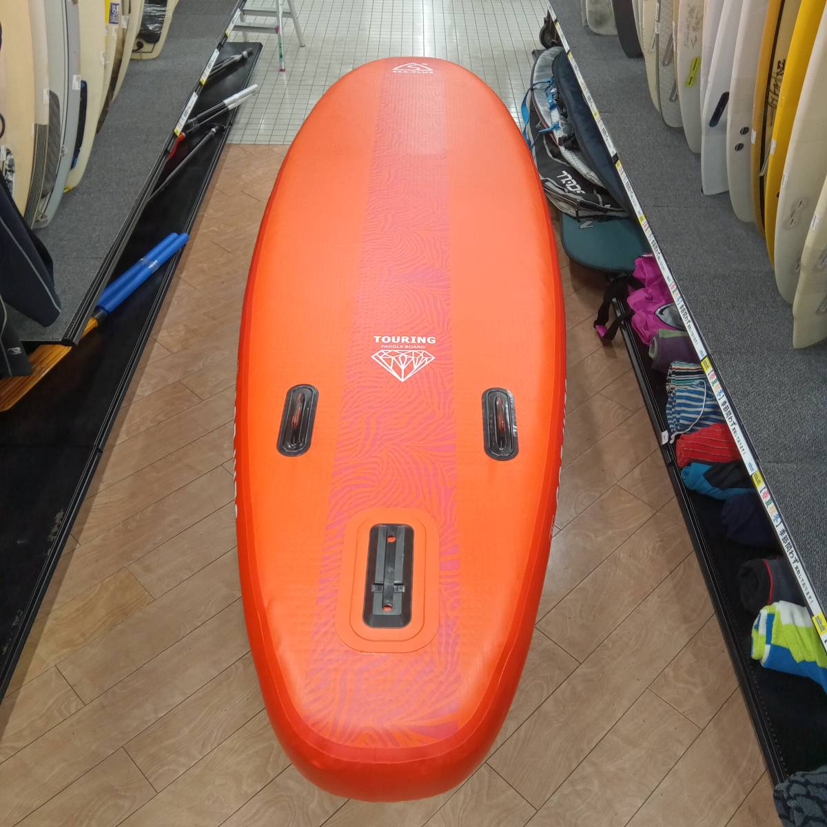 SEAPLUS TOURING PADDLE BOARD 10'6' シープラス SUP サップ スタンドアップパドルボード インフレーター インフレータブル_画像2