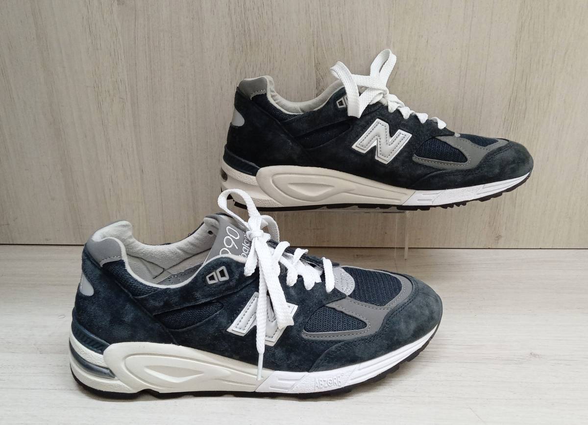 new balance/ニューバランス/スニーカー/M990NB2/Navy/ネイビー/27.5cm_画像3