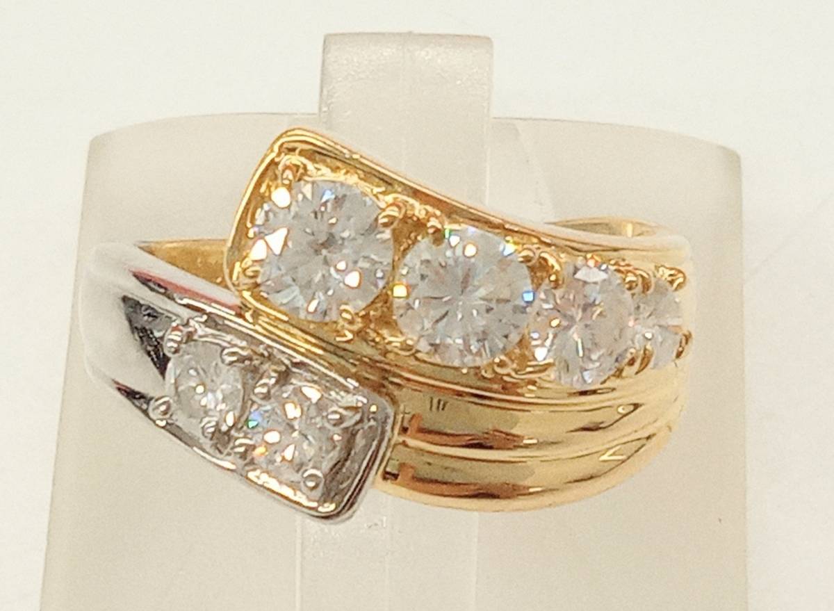 優れた品質 プラチナ900 Pt900 18金 K18 ダイヤ1.01ct ゴールド