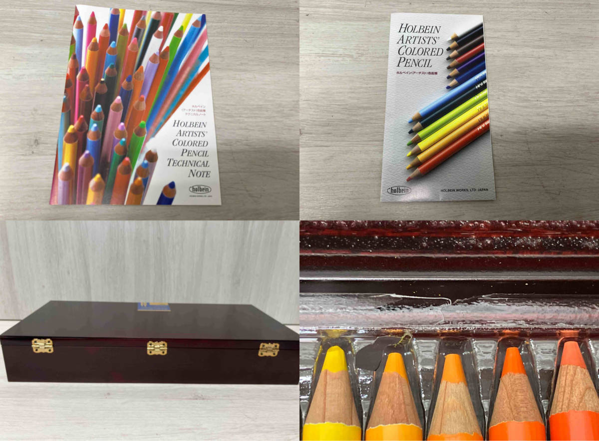 HOLBEIN ARTISTS’ COLORED PENCIL ホルベイン〈アーチスト〉色鉛筆 150色セット （木函入）_画像9