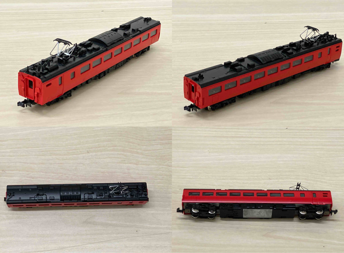 現状品 動作確認済 Nゲージ Ｎゲージ TOMIX 92061 JR 485系特急電車 (RED&MIDORI EXPRESS) トミックス_画像7