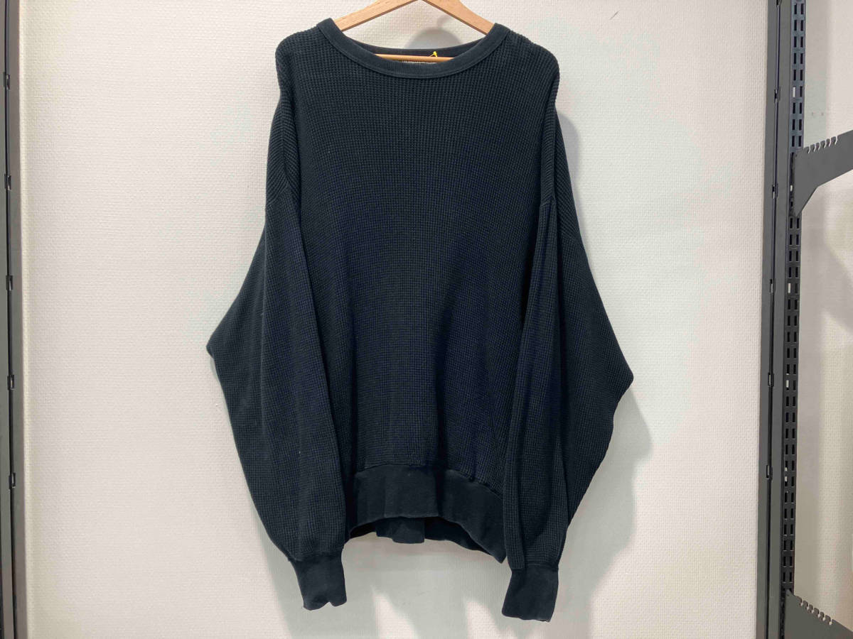 魅了 Black サーマルロングスリーブTee Tee L/S Thermal Honeycomb