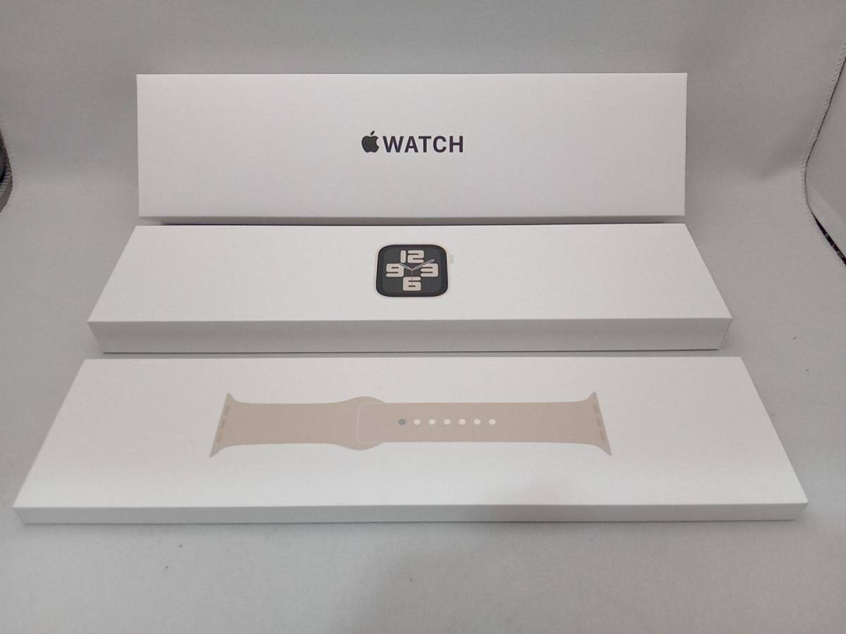 【内箱未開封】 Apple MNJX3J/A Apple Watch SE 第2世代 MNJX3J/A スマートウォッチ