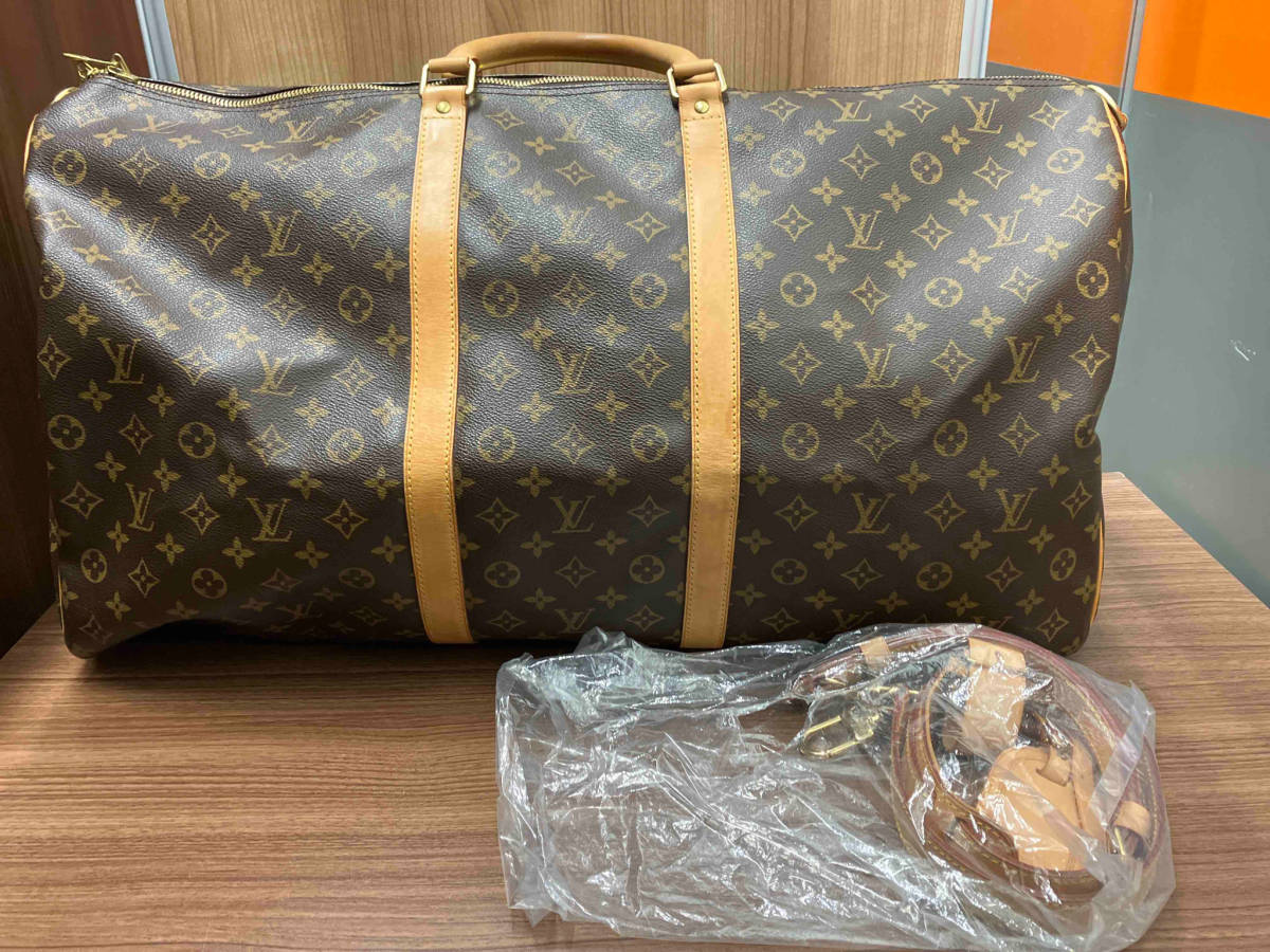 国内配送】 LOUIS VUITTON／モノグラム／キーポル・バンドリエール60