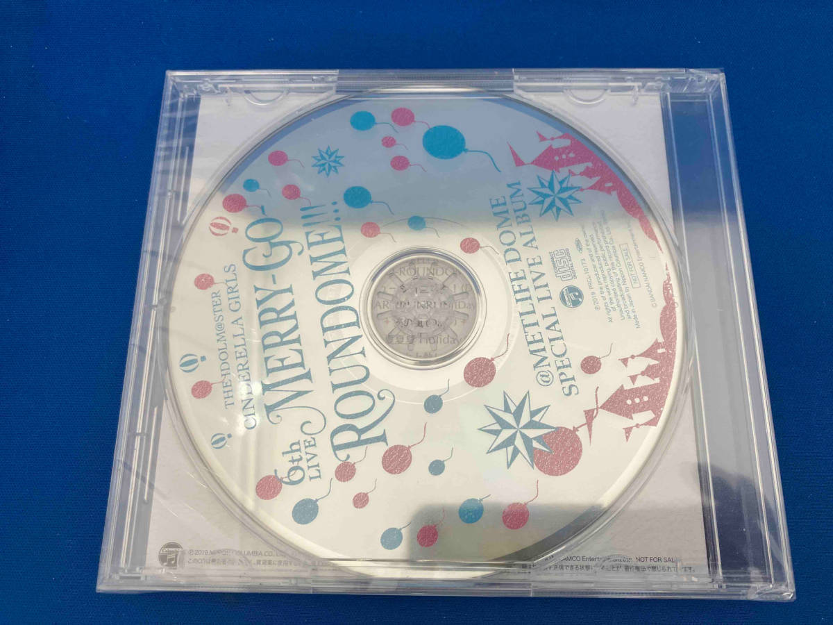 未開封品 CD アイドルマスター　シンデレラガールズ　6th LIVE MERY-GO-ROUNDOME!!! ナゴヤドーム　メットライフドーム　購入特典CD CDのみ_画像3