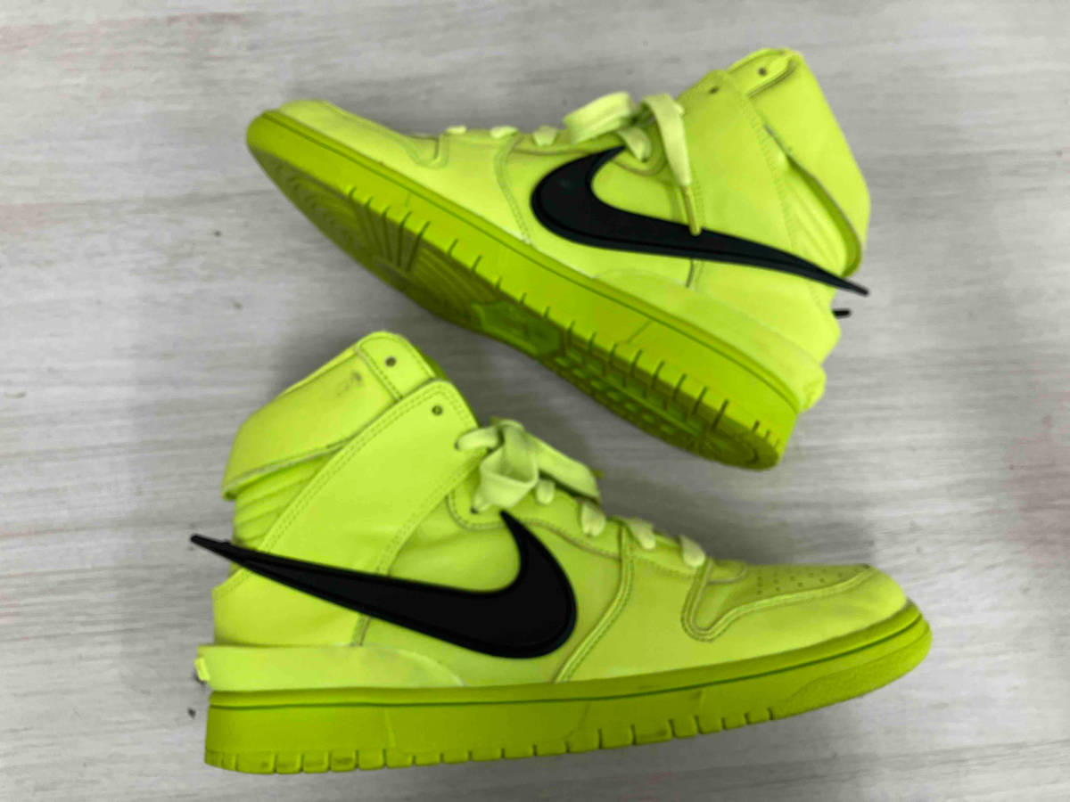 NIKE スニーカー NIKE CU7544-300／DUNK HI AMBUSH FLASH LIME スニーカー_画像7