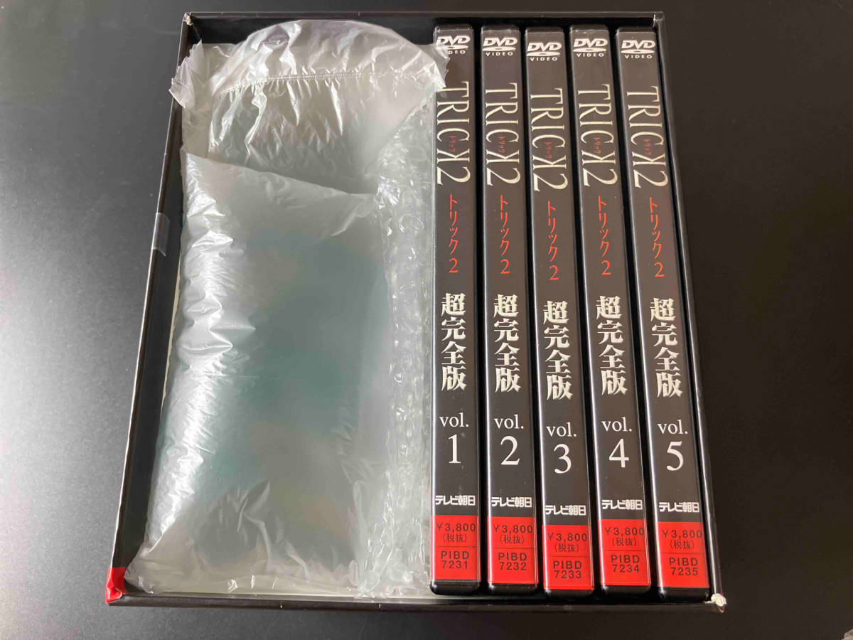 DVD トリック2/超完全版 DVDボックスセット(5枚組) 仲間由紀恵/阿部寛 店舗受取可_画像4