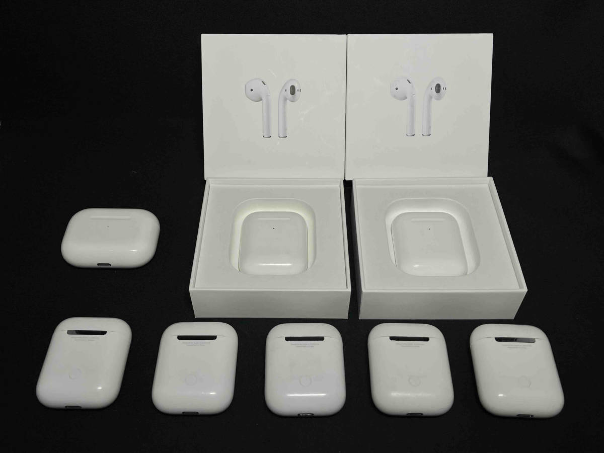 Air Pods 第1世代 APPLE MV7N2J A WHITE - ヘッドフォン