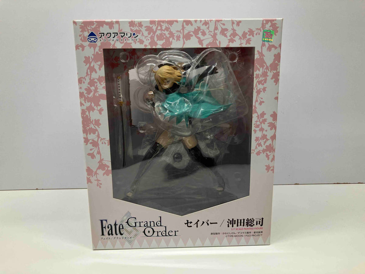 ヤフオク! - 現状品 アクアマリン セイバー/沖田総司 1/7 Fate...