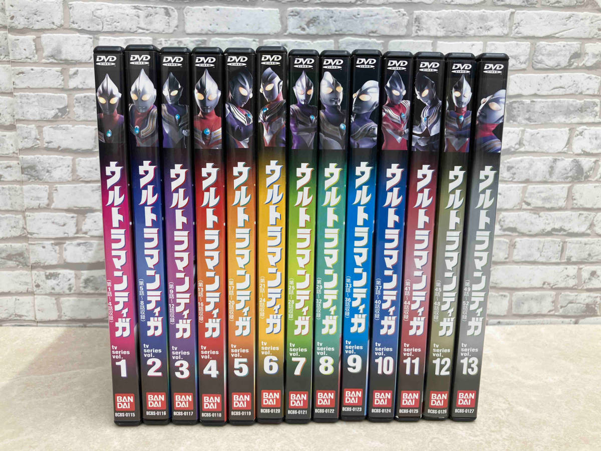 DVD [全13巻セット]ウルトラマンティガ Vol.1~13_画像1