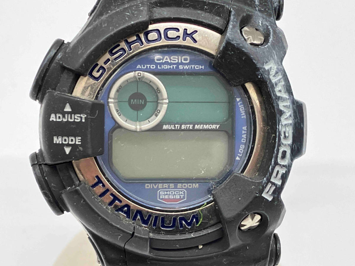 ジャンク [ベゼル破損 動作未確認] CASIO G-SHOCK フロッグマン DW-9900 クォーツ メンズ 腕時計