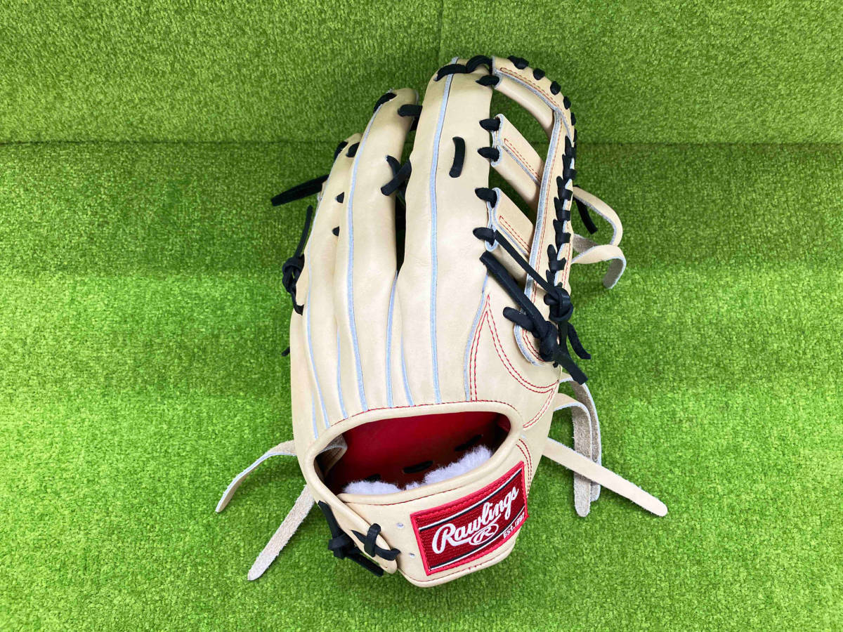 RAWLINGS ローリングス PRO PREFERRED 糸井嘉男モデル 硬式 外野手用 色:ゴールドキャメル 品番:GH1PRY70 タグ付き_画像4