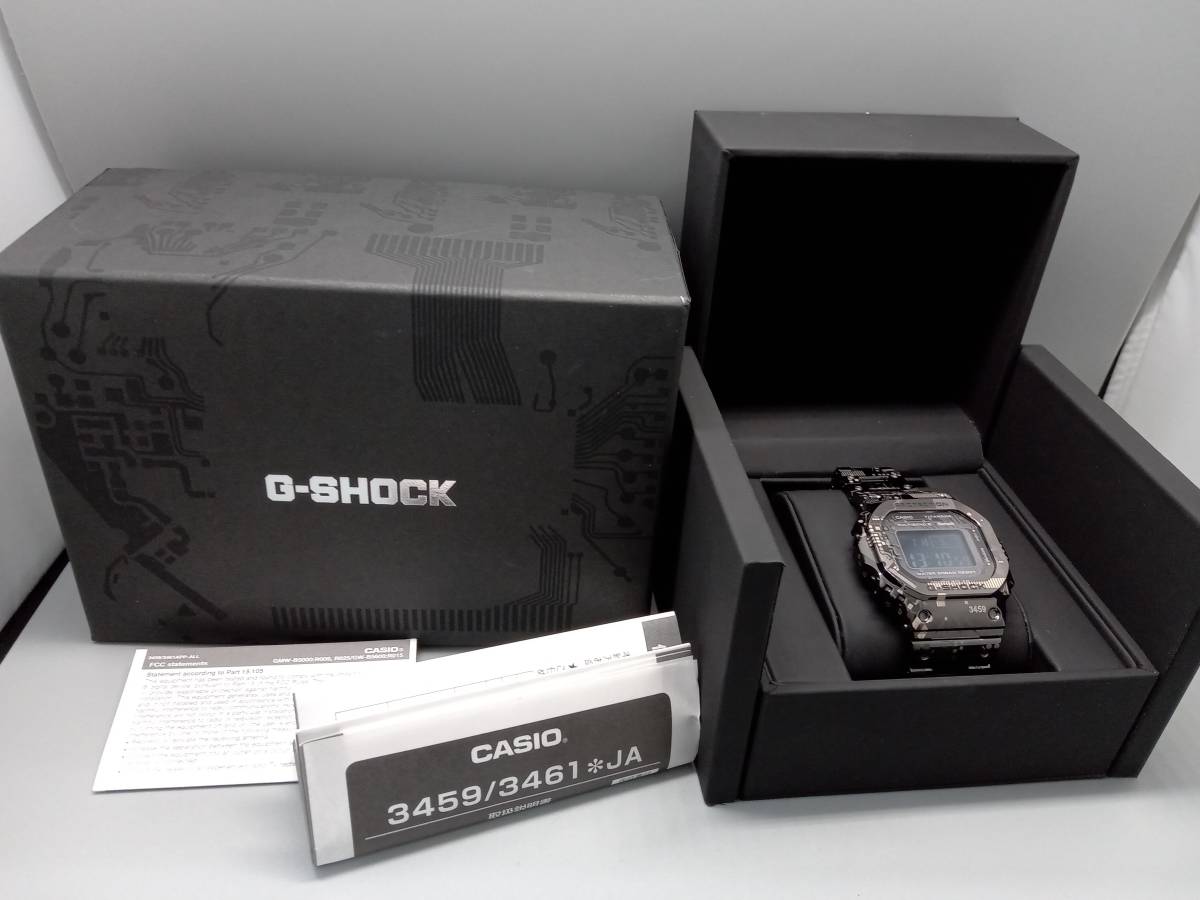 CASIO カシオ G-SHOCK GMW-B5000TCC-1JR 電波ソーラー 腕時計 箱付き 店舗受取可_画像8