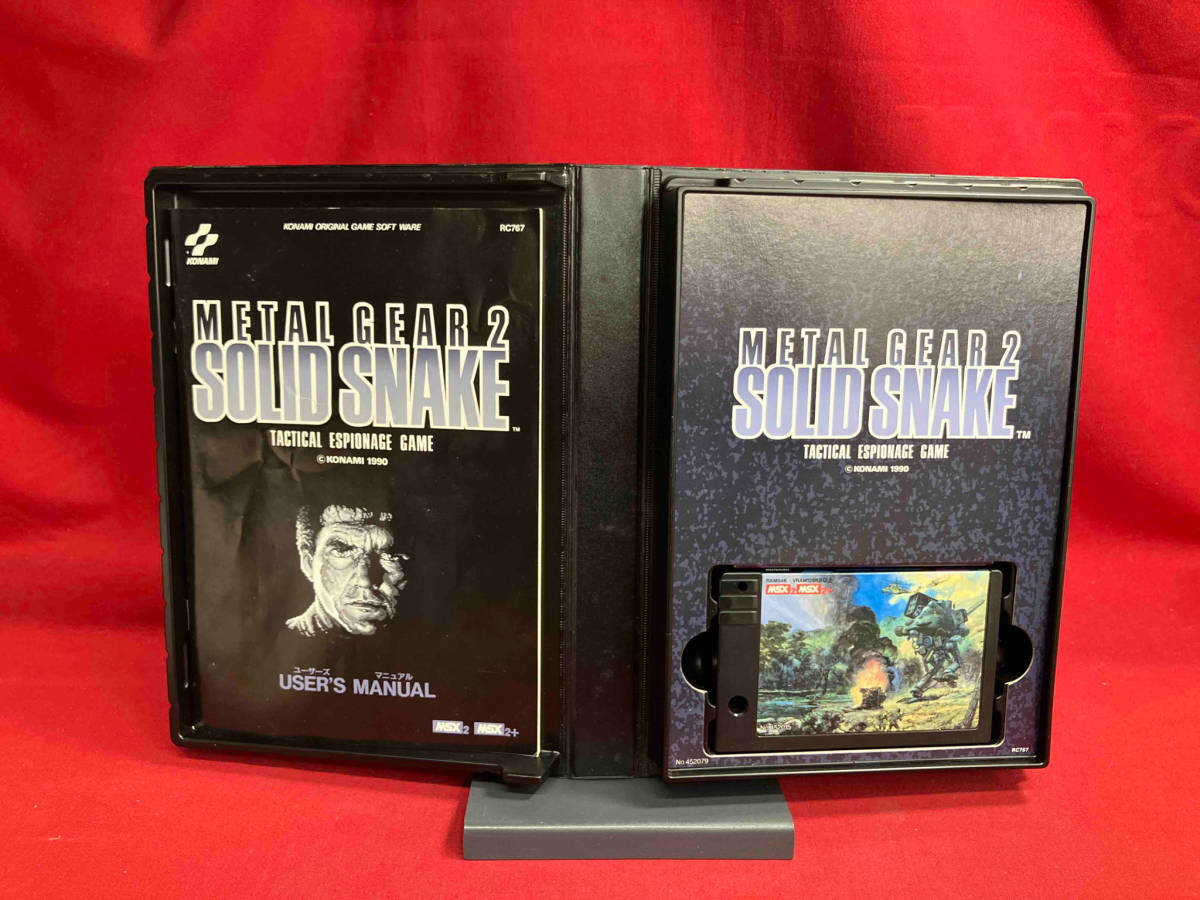 MSX MSX2+ メタルギア2 Solid Snake ソリッドスネーク+thehousemaromba
