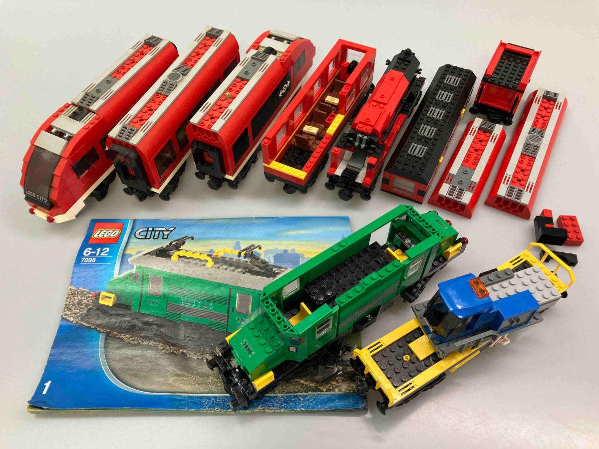 LEGO レゴ 電車 車体のみ 現状品 大量まとめ売り 7938超特急列車 4708