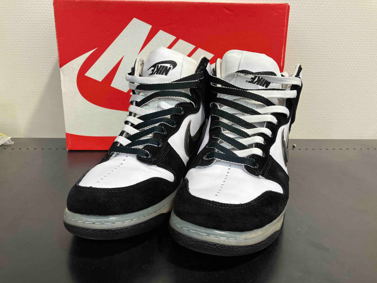 SLAM JAM x NIKE DUNK HIGH 'WHITE/CLEAR BLACK'スラムジャム × ナイキ ダンク ハイ 'ホワイト/クリアブラック' スニーカー_画像2