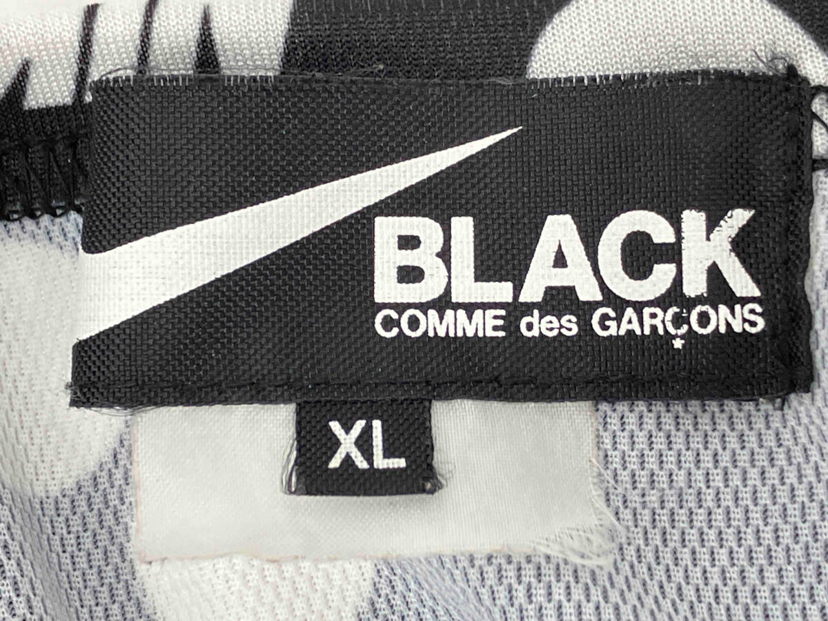 NIKE × BLACK COMME des GARCONS ナイキ コムデギャルソン 長袖 Tシャツ 1D-T103 メッシュ ブラック ドメスティック サイズXLの画像6