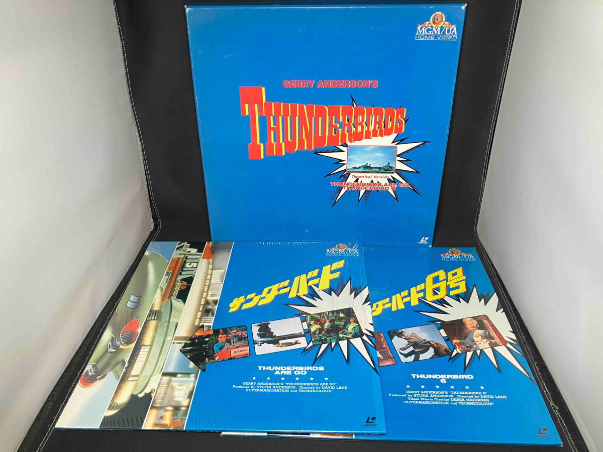  Junk лазерный диск ITC MEMORIAL BOX Thunderbird PART1 PART2 GERRY ANDERSON\'S THUNDERBIRDS LD комплект 
