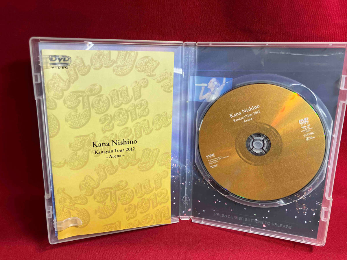 DVD Kanayan Tour 2012~Arena~ 西野カナ　【盤面キズあり】_画像4