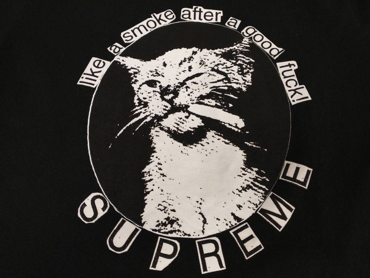 23SS Supreme シュプリーム Smoke Tee 半袖Tシャツ サイズM ブラック 店舗受取可_画像5