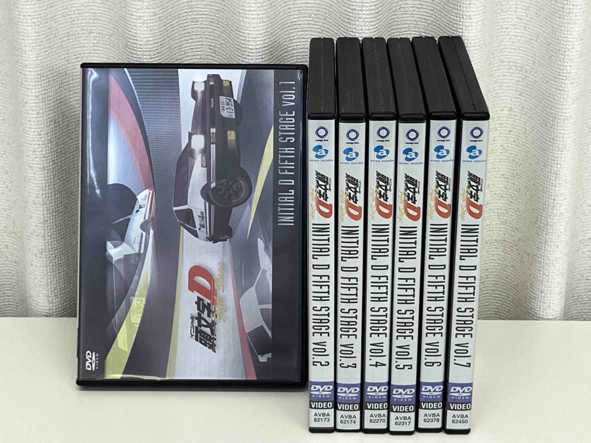 新しく着き ジャンク DVD [全7巻セット]頭文字D Fifth Stage Vol.1~7