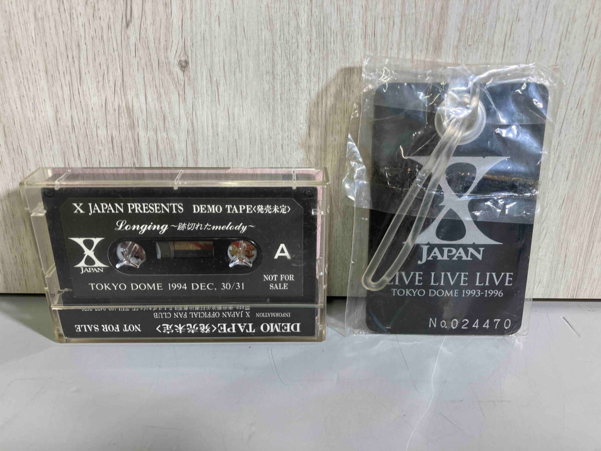 X JAPAN TOKYO DOME 1994 DEC,30/31 PRESENTS DEMO TAPE パス付き_画像2