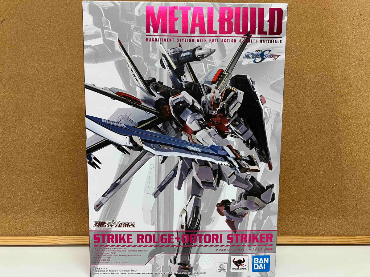 METAL BUILD ストライクルージュ オオトリ装備 魂ウェブ商店限定 機動戦士ガンダムSEED_画像1