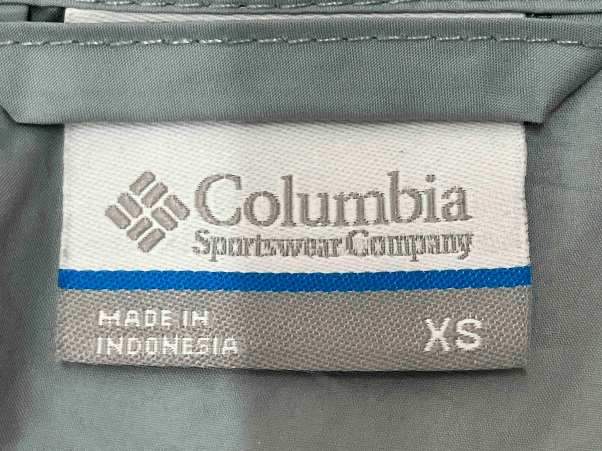 Columbia コロンビア マウンテンパーカー 116111501321 メンズ XS グレー ピンク シェルジャケット 軽量 ウインドブレーカー ポリエステル_画像3