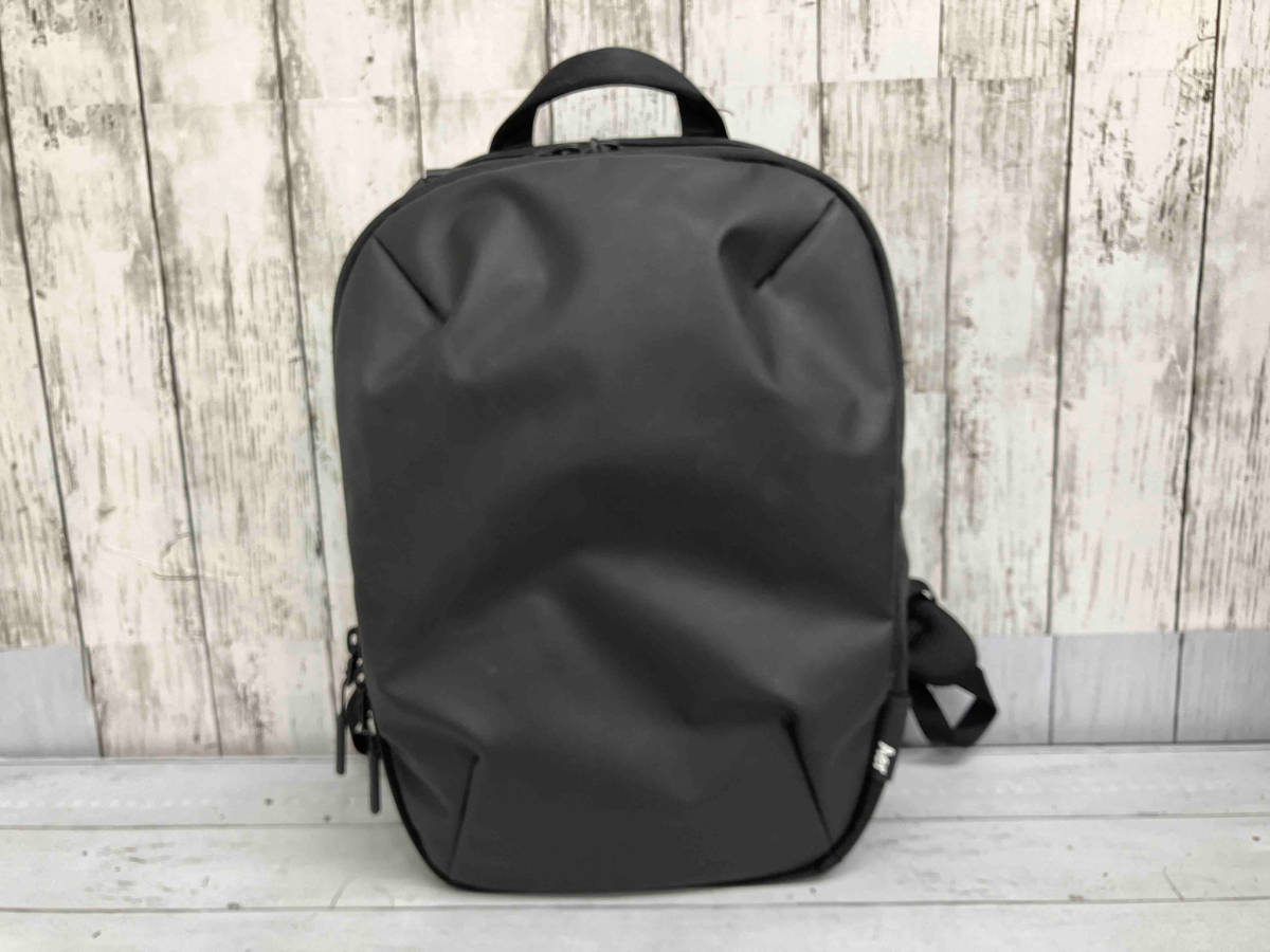 魅了 美品 シムクリア 5F5I バックパック 黒 TSUNAGUBAG SIMCLEAR