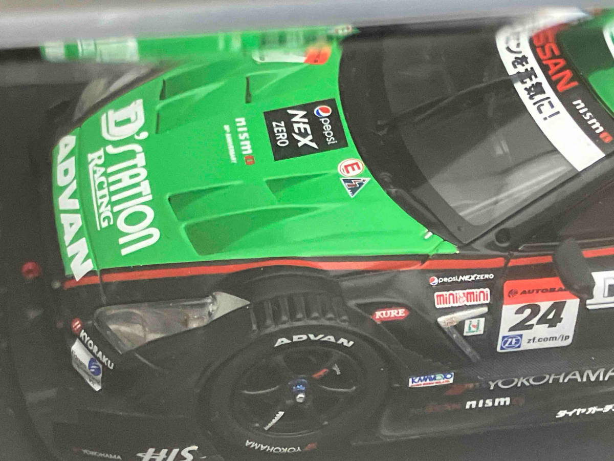 EBBRO 1/43 D'station ADVAN GT-R SUPER GT500 2014 Rd.2 Fuji No.24 エブロ_画像6