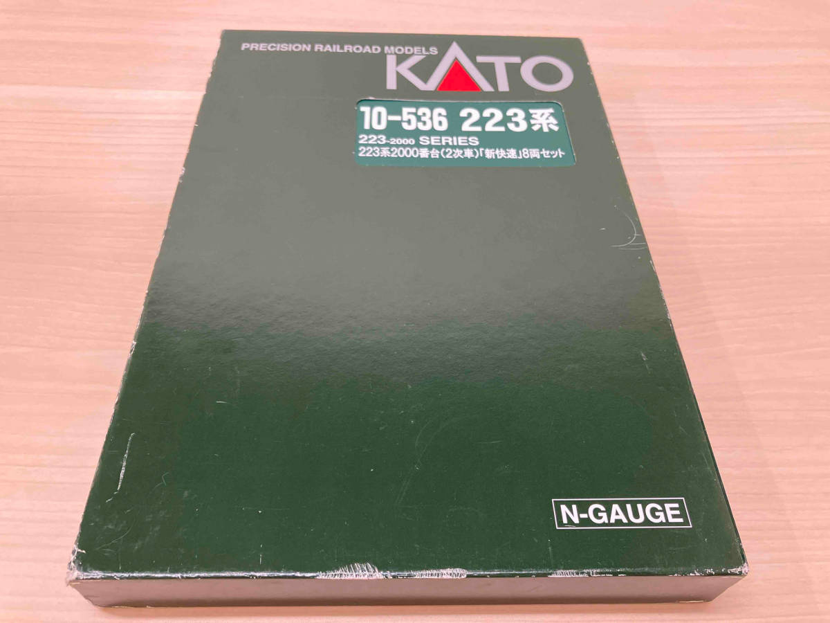 現状品 動作確認済 Ｎゲージ KATO 10-536 223系2000番台電車 2次車 新快速8両セット カトー