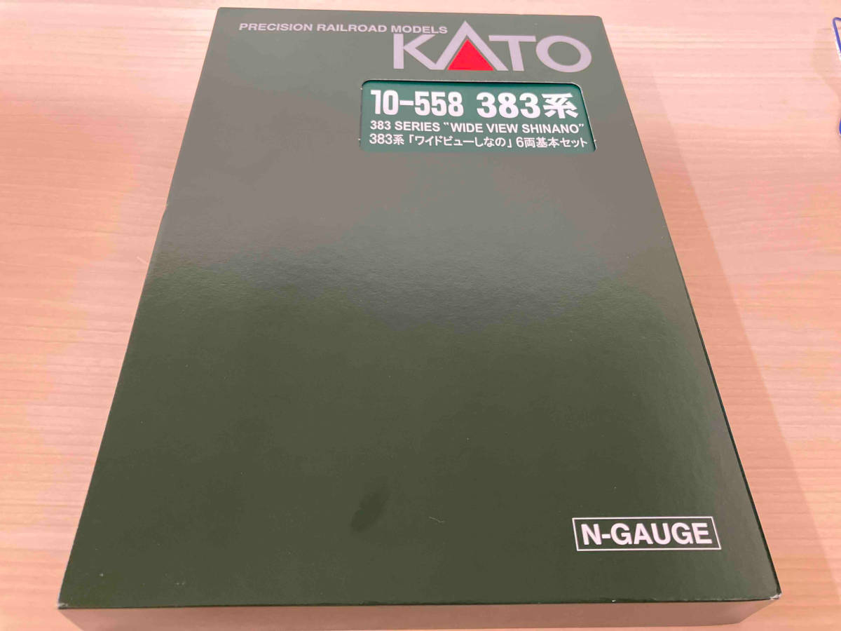 現状品 動作確認済 Ｎゲージ KATO 10-558 383系特急電車 ワイドビューしなの 6両基本セット カトー
