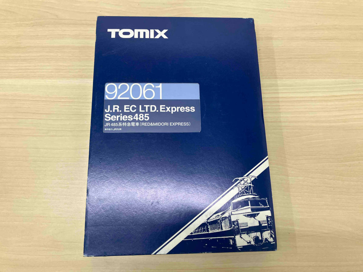 現状品 動作確認済 Nゲージ Ｎゲージ TOMIX 92061 JR 485系特急電車 (RED&MIDORI EXPRESS) トミックス
