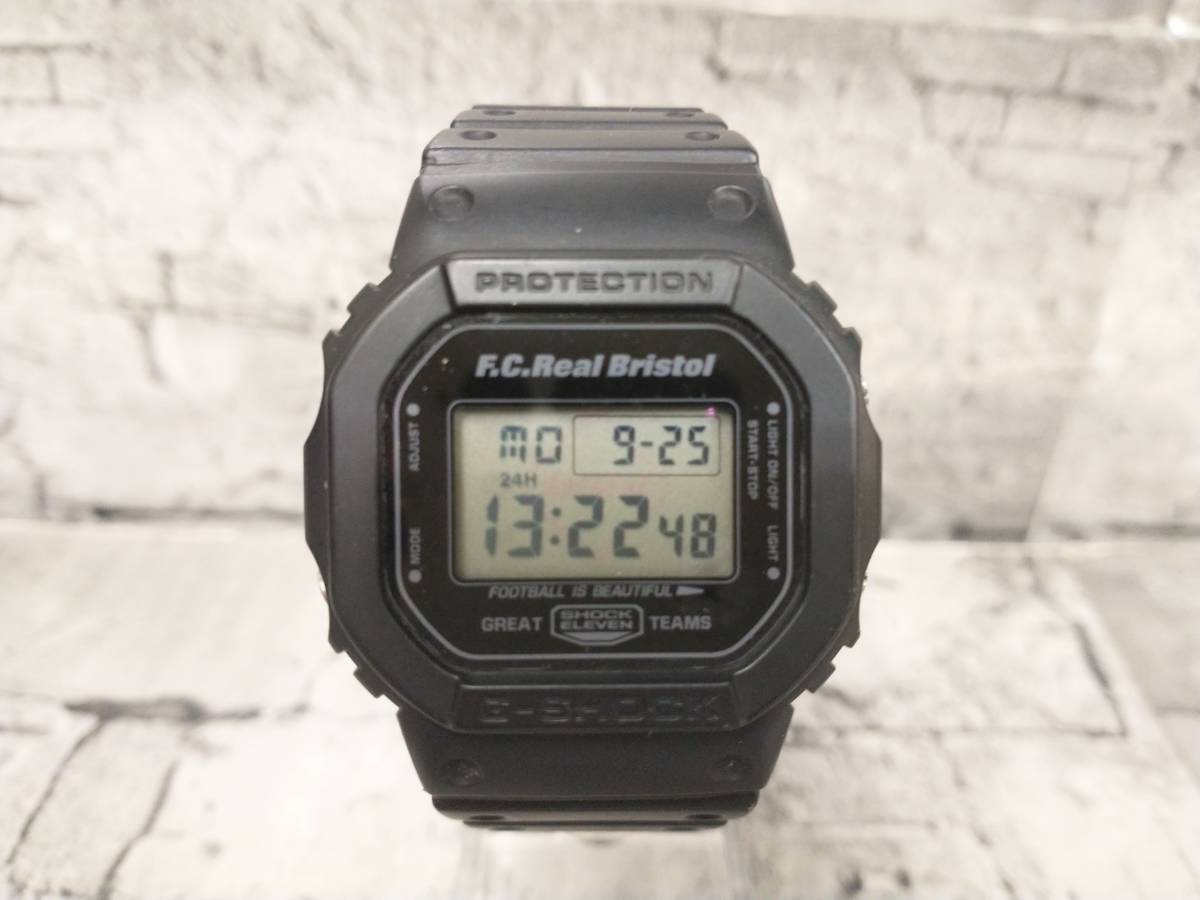 CASIO G-SHOCK × F.C.R.B. Bristol カシオ ジーショック エフシーレアルブリストル 腕時計 コラボレーション DW-5600VT 2010 ブラック