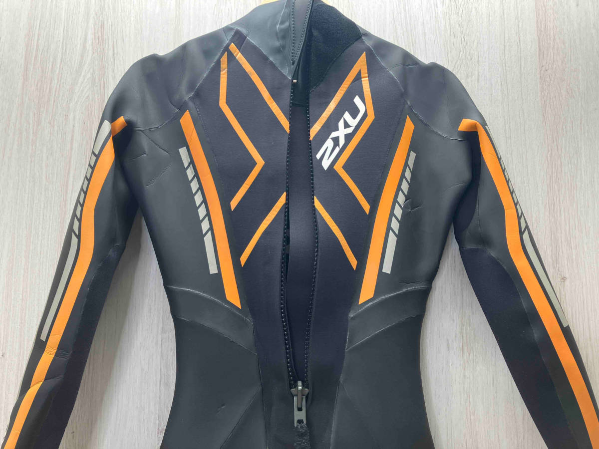 2XU トライアスロンスーツ P:1 PROPEL WETSUIT ロングスリーブ　Mサイズ オレンジ_画像6