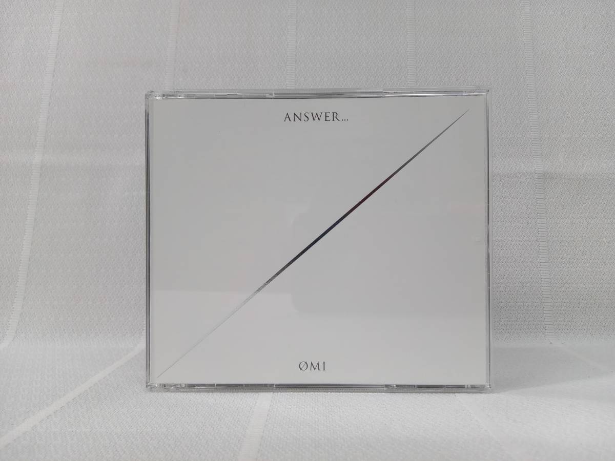 OMI CD 『ANSWER...』(2CD+Blu-ray) 会員限定盤 15,000SET限定 オリジナルグッズ付 スペシャルパッケージ_画像4