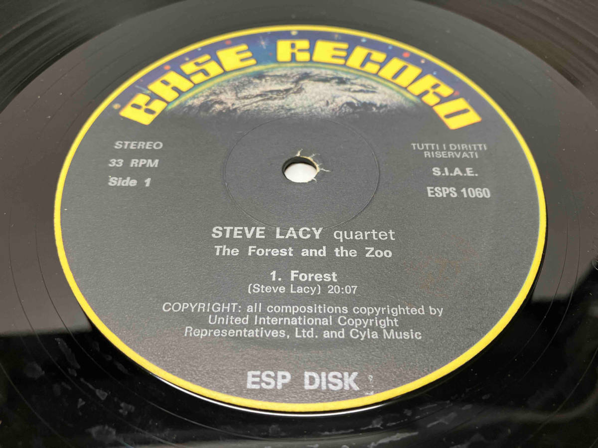 LP Steve Lacy / The Forest And The Zoo スティーブ・レイシー / 森と動物園 ESP1060_画像3