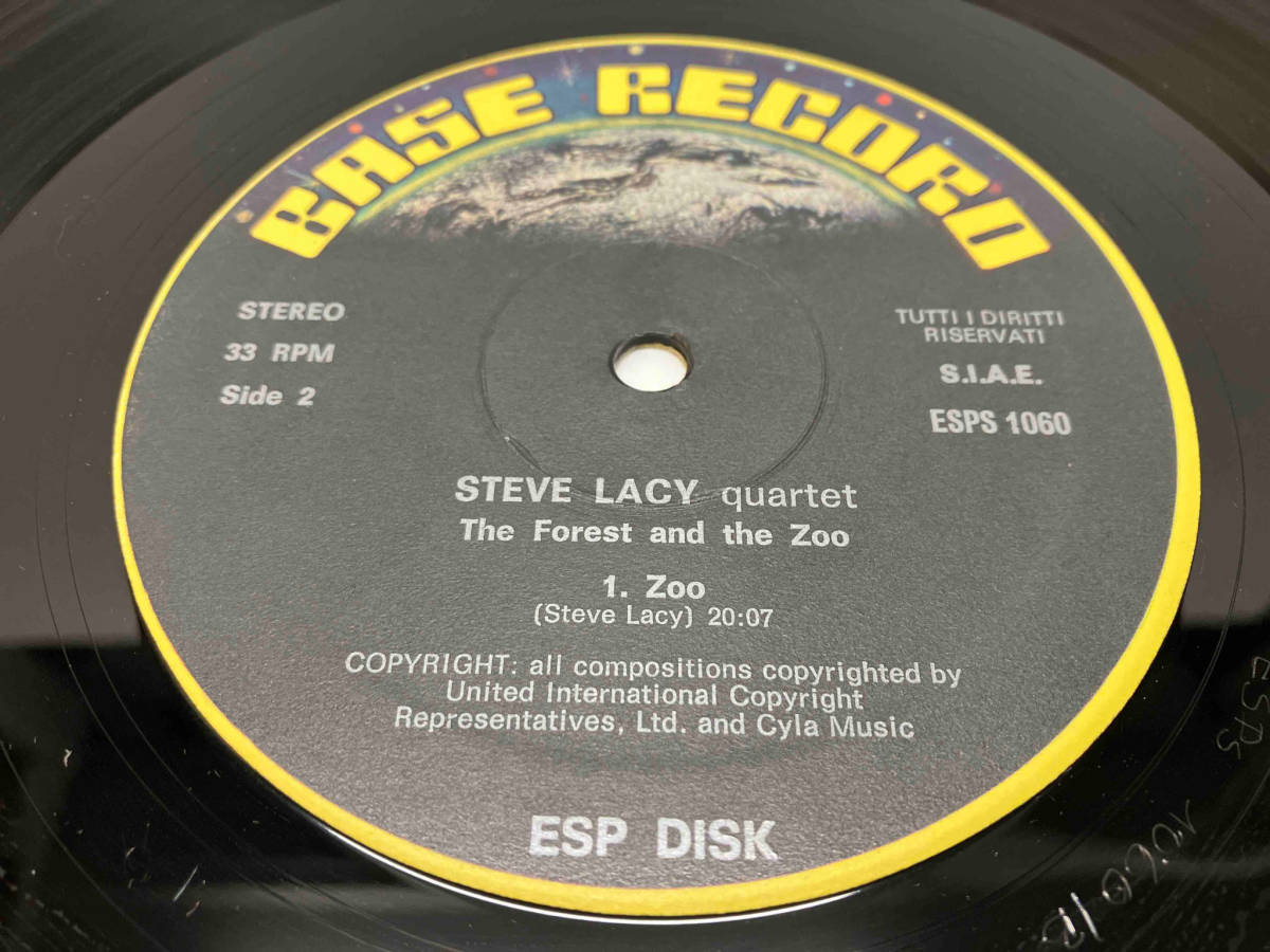 LP Steve Lacy / The Forest And The Zoo スティーブ・レイシー / 森と動物園 ESP1060_画像4