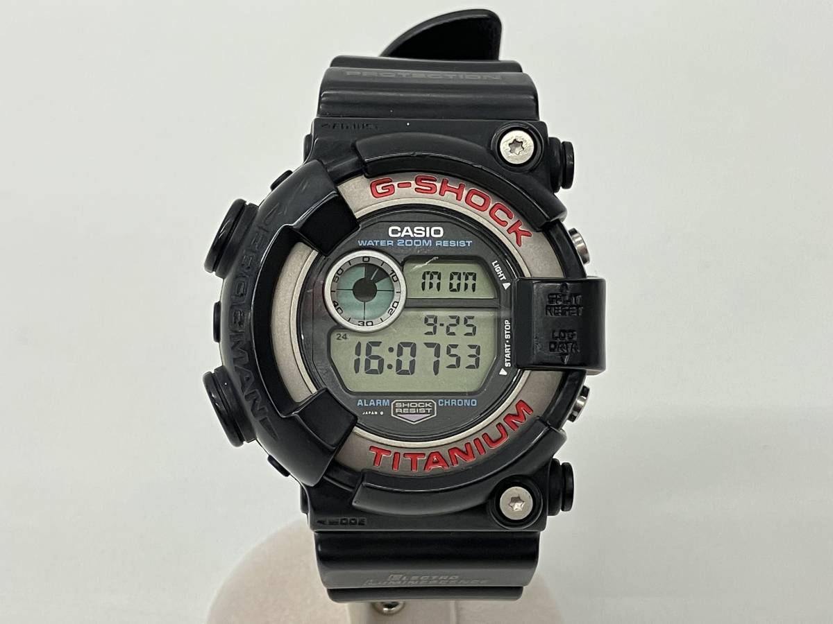 安価 ワタナベ CASIO／G-SHOCK／FROGMAN 時計 クォーツ式 DW-8200-1A