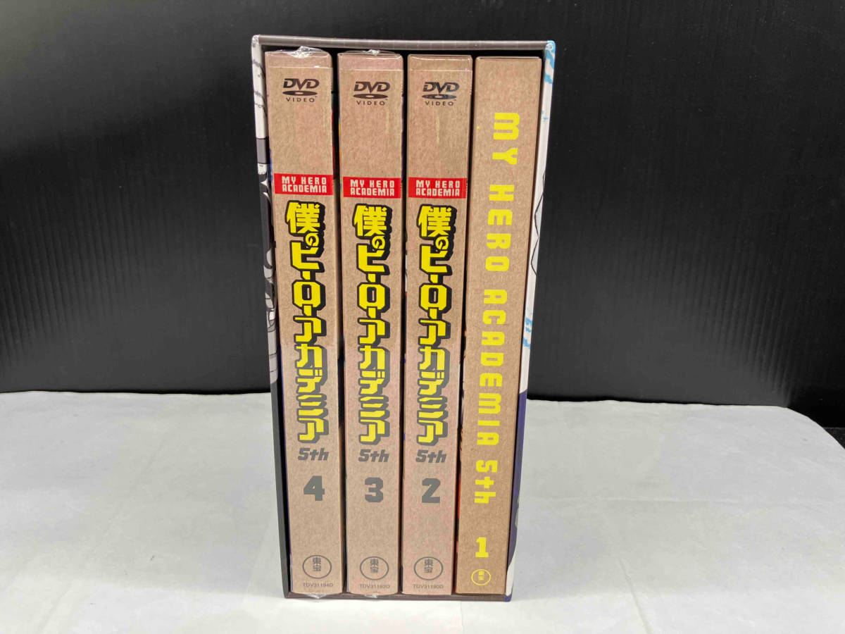 美品 DVD 【※※※】[全4巻セット]僕のヒーローアカデミア 5th Vol.1~4