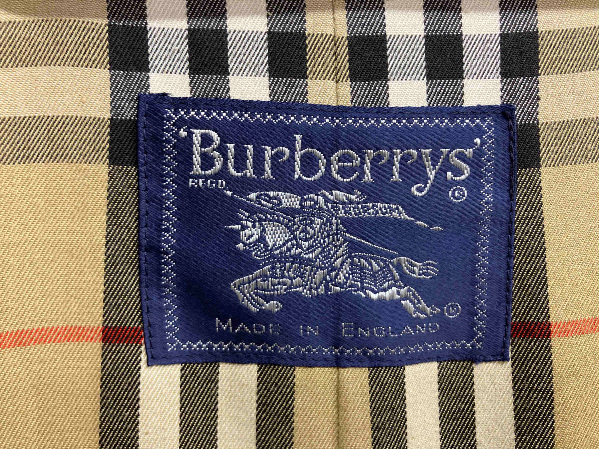 Burberrys Burberry z80s| Vintage Англия производства | хаки |WD010-902-46la gran рукав тренчкот размер 40