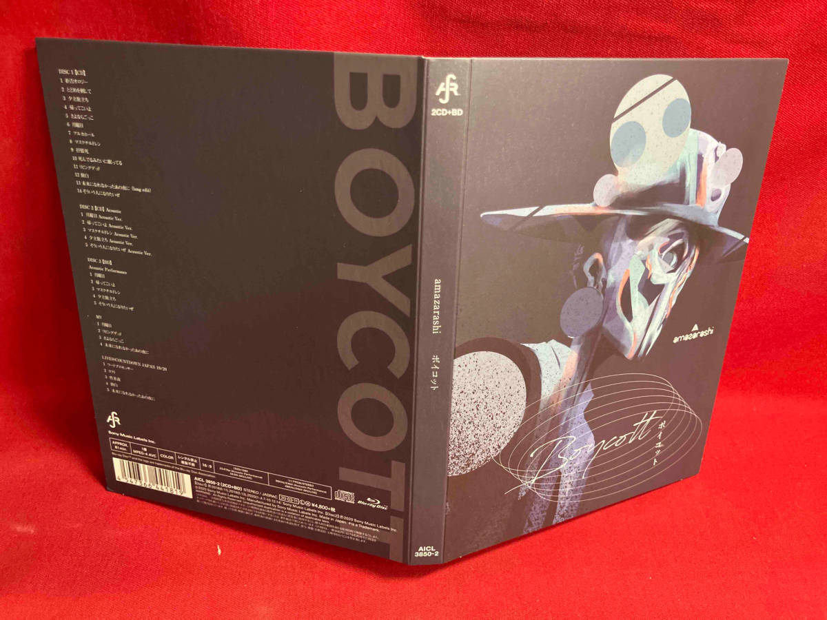amazarashi CD ボイコット(初回生産限定盤A)(Blu-ray Disc付)_画像3