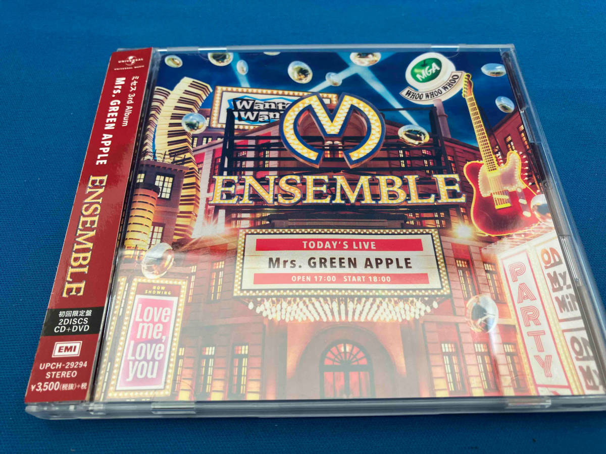 Mrs.GREEN APPLE CD ENSEMBLE(初回限定盤)(DVD付)｜代購幫
