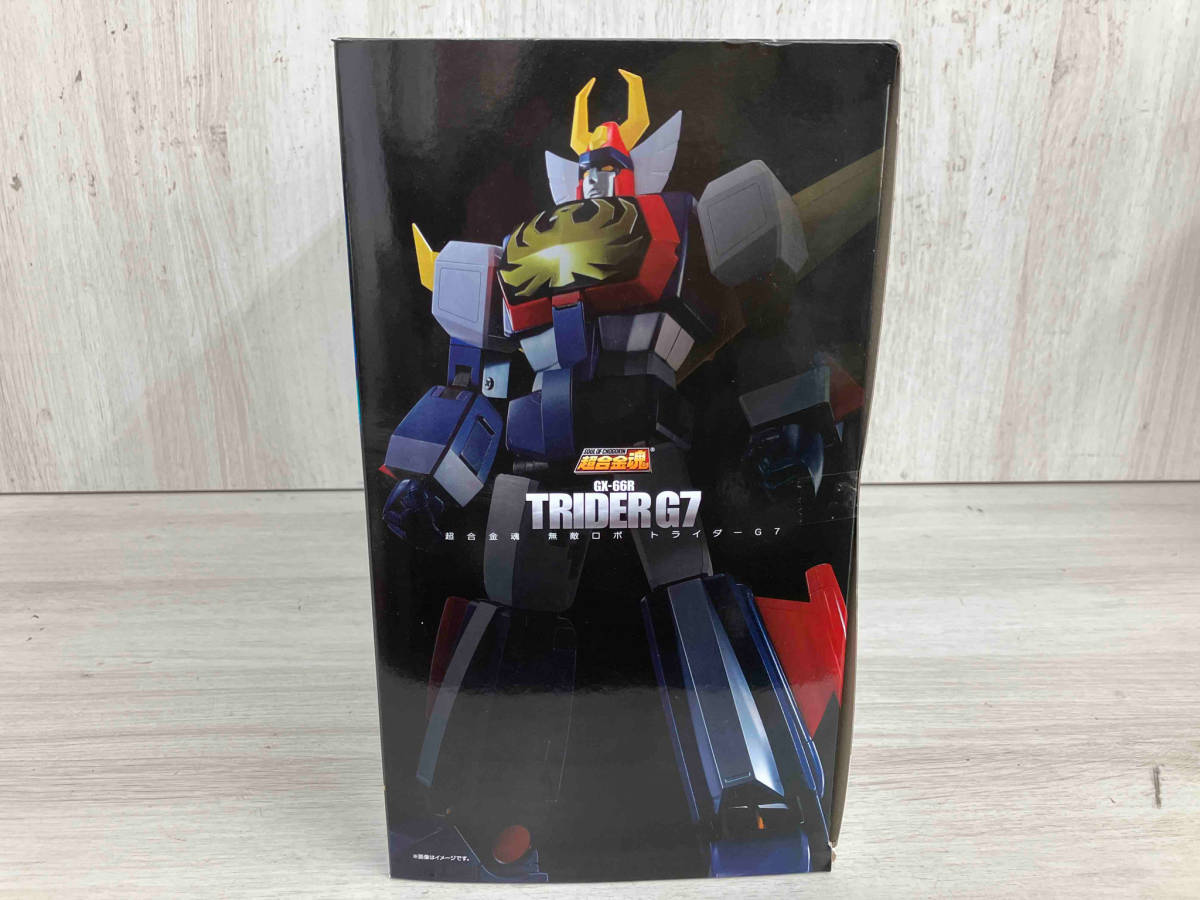 超大特価 未開封品 超合金魂 無敵ロボ トライダー G7 バンダイ 7段合体