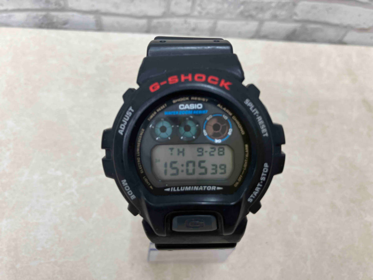 当店保証付 CASIO カシオ G-SHOCK Gショック DW-6900 メンズ ブラック ブルー デジタル 防水 腕時計 ラバーバンド