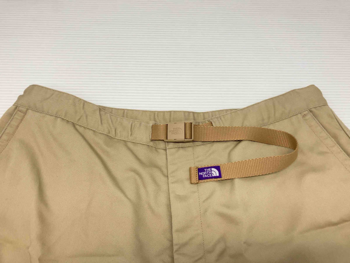 ☆ THE NORTH FACE PURPLE LABEL ザノースフェイス パープルレーベル ハーフパンツ 綿パン NT4302N カーゴショーツ 34 ベージュ系 夏_画像3