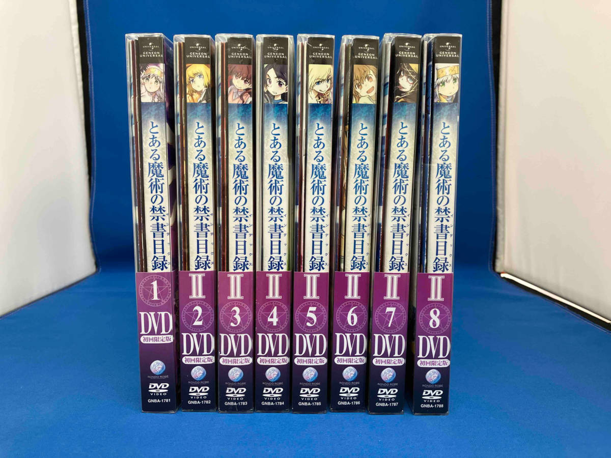 とある魔術の禁書目録 DVD 全8巻(初回限定版) まとめ売り_画像1