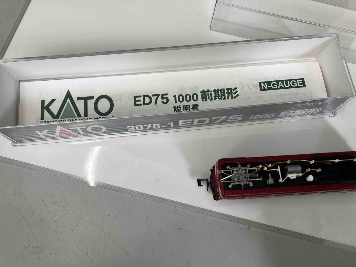 Ｎゲージ KATO 3075-1 ED75形1000番台電気機関車 前期形 カトー_画像6